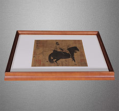 四会书画装裱配框服务案例